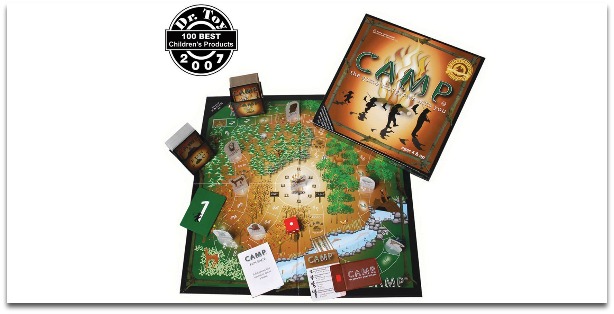 Learning Games for Kids in Middle School - Camp Board Game