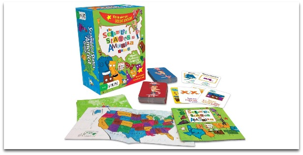 Learning Games for Kids in Late Elementary - The Scrambled States of America