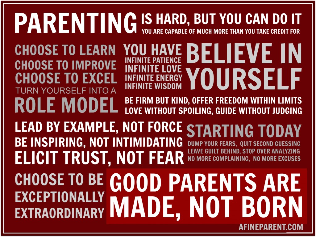 A Fine Parent's Manifesto - A Fine Parent