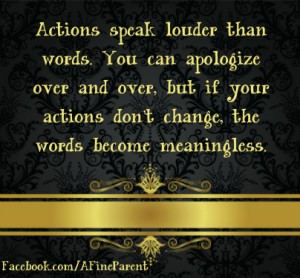 Quote Actions Speak Louder Than Words