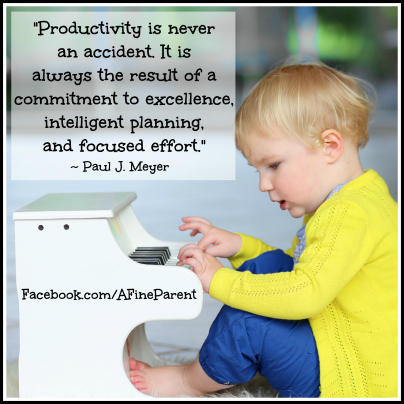 Productivity is Not an Accident