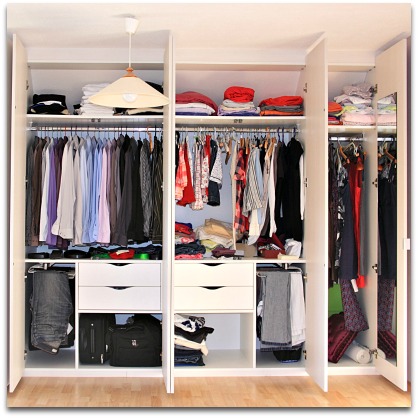 How to look beautiful - Start with a organized closet
