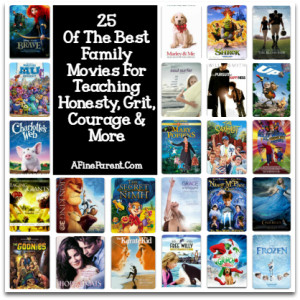 Best Family Movies - Main Poster Collage