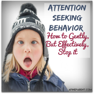 Attention Seeking Behavior - Main Poster