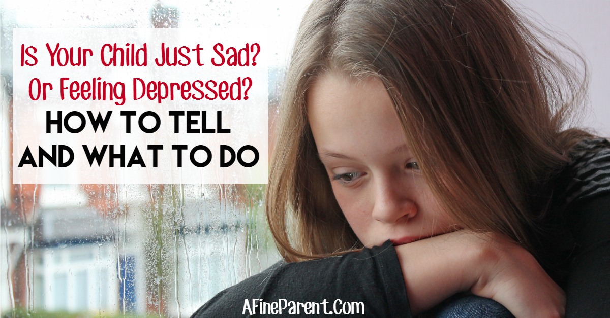 How Do You Know If A Child Has Depression