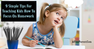 How to Focus on Homework - Featured Pic