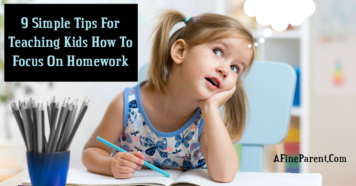 how to focus in homework