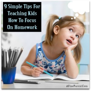 How to Focus on Homework - Main Pic