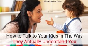 How to talk to your kids - fb