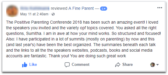 Positive Parenting Conference 2018 – New AFP Community Member Special ...