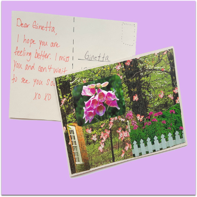 kindness activities for kids - kindness in the mail