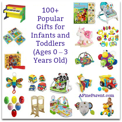 Popular Gifts for Infants and Toddlers 